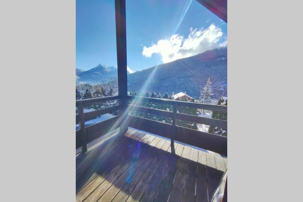 Charmant T2 proche Serre Chevalier Vallée 4 personnes Briançon Extérieur photo