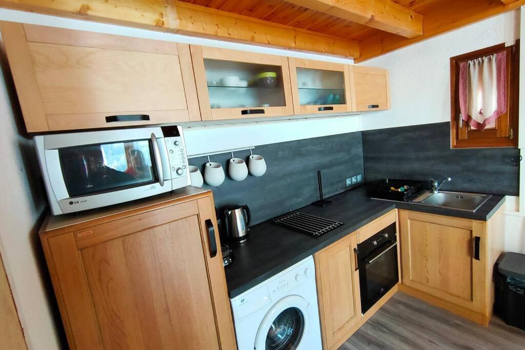 Charmant T2 proche Serre Chevalier Vallée 4 personnes Briançon Extérieur photo
